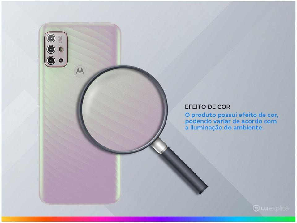 Smartphone Motorola Moto G10 64GB Branco Floral 4G 4GB RAM Tela 6,5” Câm. Quádrupla + Selfie 8M - 2