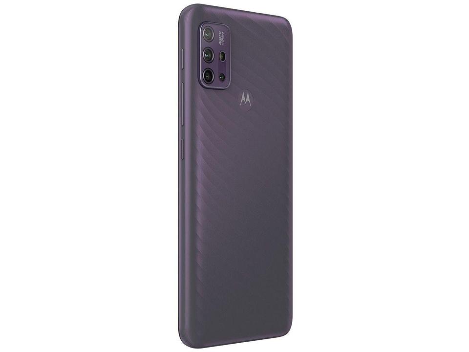 Smartphone Motorola Moto G10 64GB Cinza Aurora 4G 4GB RAM Tela 6,5” Câm. Quádrupla + Selfie 8M - 10