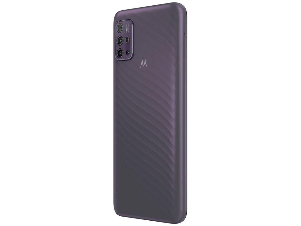 Smartphone Motorola Moto G10 64GB Cinza Aurora 4G 4GB RAM Tela 6,5” Câm. Quádrupla + Selfie 8M - 8