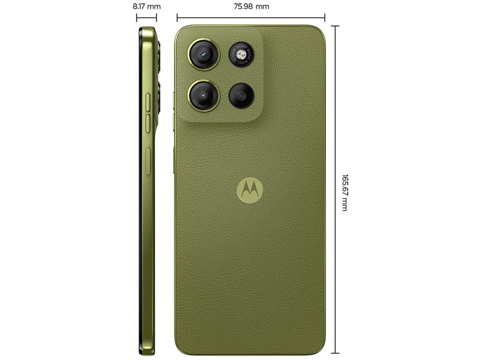 Smartphone Motorola Moto G15 256GB Verde 4G 4GB RAM 6,7" Câm. Dupla Selfie 8MP - 11