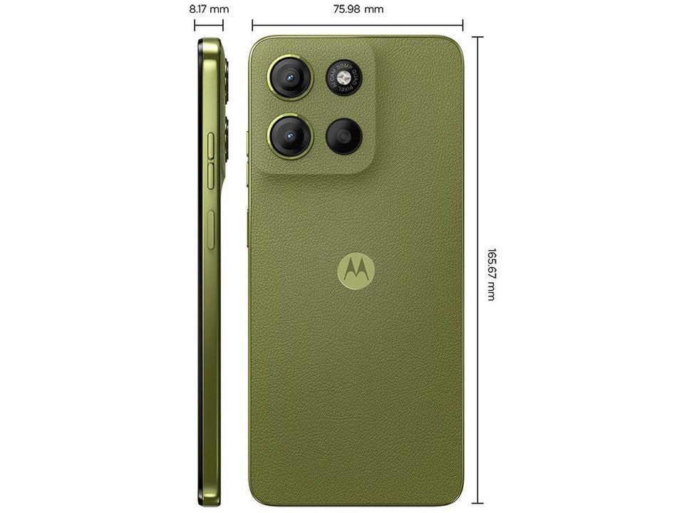 Smartphone Motorola Moto G15 256GB Verde 4G 4GB RAM 6,7" Câm. Dupla Selfie 8MP - 11