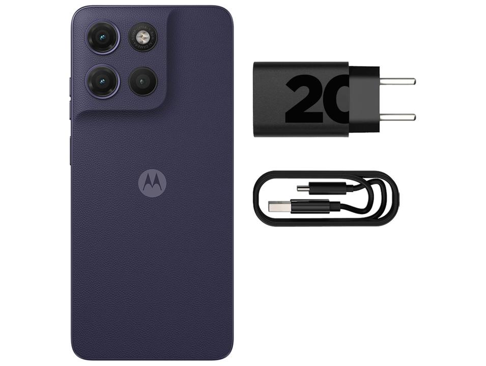 Smartphone Motorola Moto G17 4G 128GB 12GB (4GB RAM + 8GB RAM Boost) Câmera 50MP Sony Lytia 600 Tela FHD+ 60Hz Bateria 5200 mAh - 9