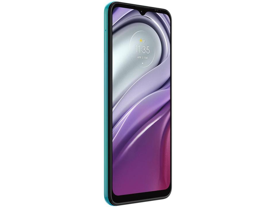 Smartphone Motorola Moto G20 128GB Azul 4G 4GB RAM Tela 6,5” Câm. Quadrupla + Câm Selfie 13MP - 6