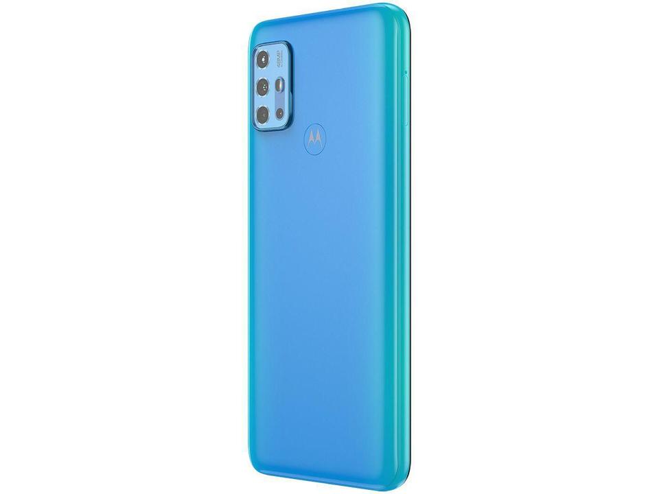 Smartphone Motorola Moto G20 128GB Azul 4G 4GB RAM Tela 6,5” Câm. Quadrupla + Câm Selfie 13MP - 7