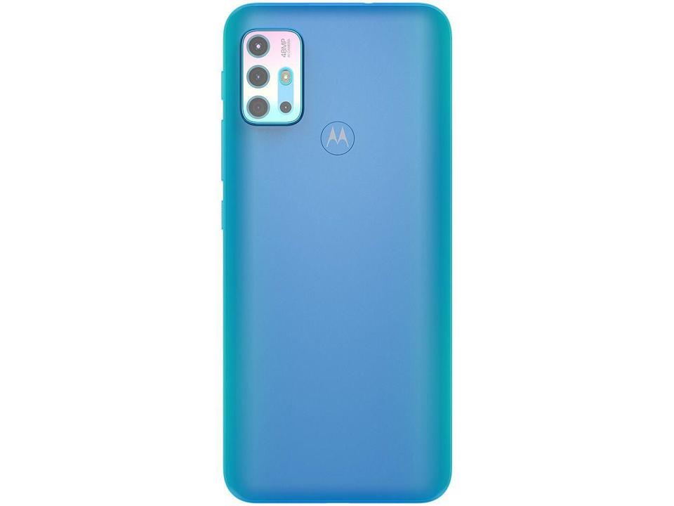 Smartphone Motorola Moto G20 128GB Azul 4G 4GB RAM Tela 6,5” Câm. Quadrupla + Câm Selfie 13MP - 8
