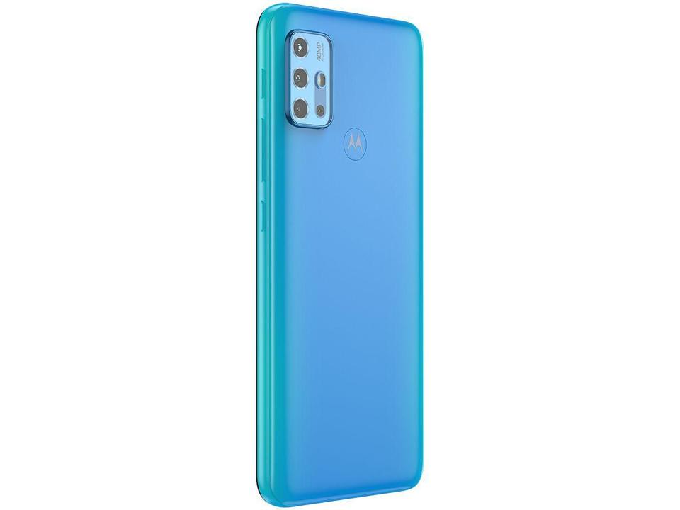 Smartphone Motorola Moto G20 128GB Azul 4G 4GB RAM Tela 6,5” Câm. Quadrupla + Câm Selfie 13MP - 9