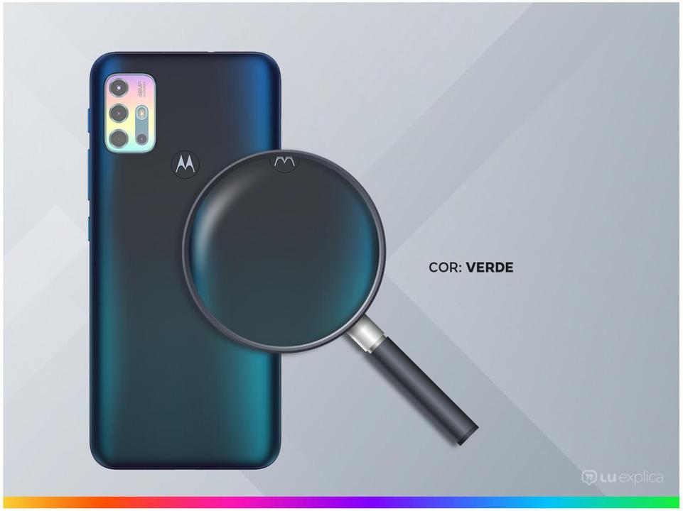 Smartphone Motorola Moto G20 64GB Azul 4G - 4GB RAM Tela 6,5” Câm. Quádrupla + Selfie 13MP - 2