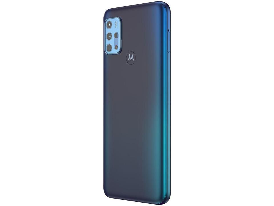 Smartphone Motorola Moto G20 64GB Azul 4G - 4GB RAM Tela 6,5” Câm. Quádrupla + Selfie 13MP - 8