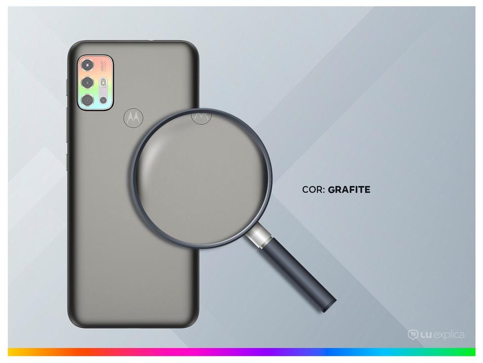 Smartphone Motorola Moto G20 64GB Grafite 4G 4GB RAM Tela 6,5” Câm. Quadrupla + Câm Selfie 13M - 4