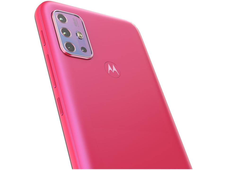Smartphone Motorola Moto G20 64GB Pink 4G 4GB RAM Tela 6,5” Câm. Quádrupla + Selfie 13MP - 13