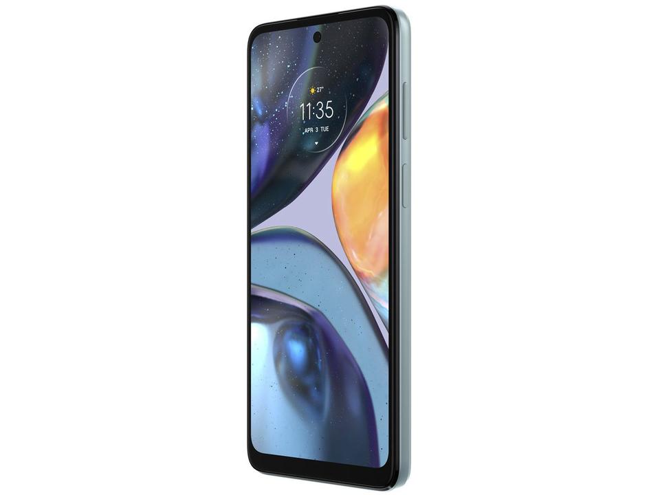 Smartphone Motorola Moto G22 128GB Verde 4G 4GB RAM Tela 6,5" Câm. Quádrupla + Selfie 16MP - 5