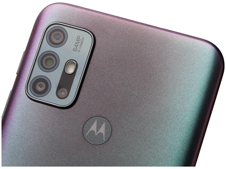 Smartphone Motorola Moto G30 128GB Dark Prism 4G - 4GB RAM Tela 6,5” Câm. Quádrupla + Selfie 13MP - 14