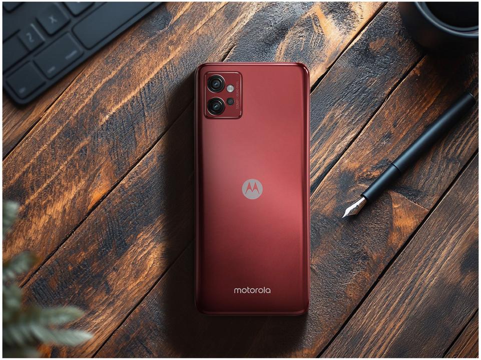 Smartphone Motorola Moto G32 128GB Vermelho 4G Octa-Core 4GB RAM 6,5” Câm. Tripla + Selfie 16M - 4