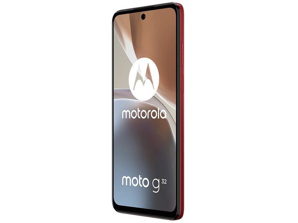 Smartphone Motorola Moto G32 128GB Vermelho 4G Octa-Core 4GB RAM 6,5” Câm. Tripla + Selfie 16M - 5