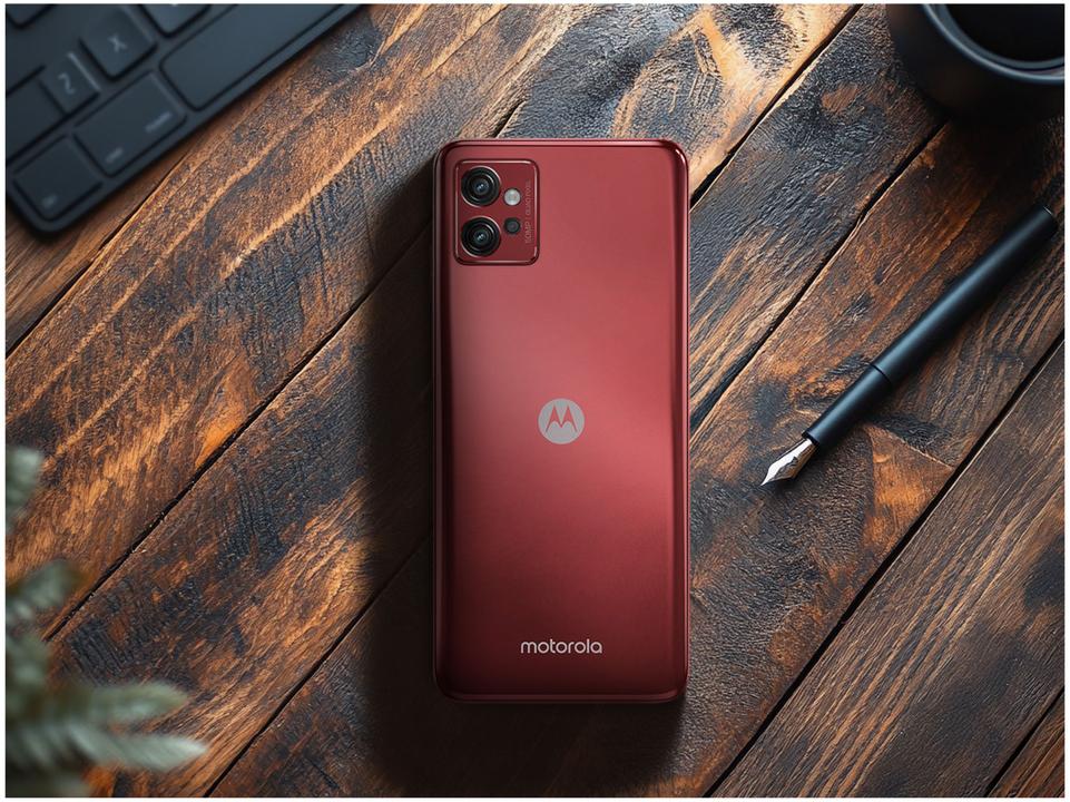 Smartphone Motorola Moto G32 128GB Vermelho 4G Octa-Core 4GB RAM 6,5” Câm. Tripla + Selfie 16MP - 4