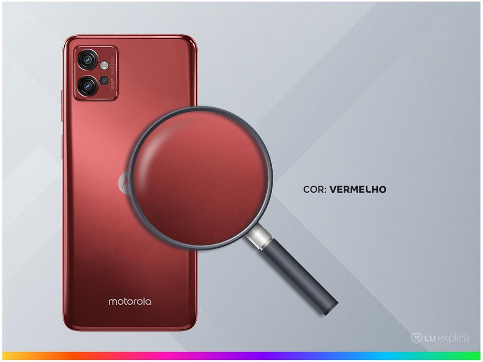Smartphone Motorola Moto G32 128GB Vermelho 4G Octa-Core 4GB RAM 6,5” Câm. Tripla + Selfie 16MP - 2