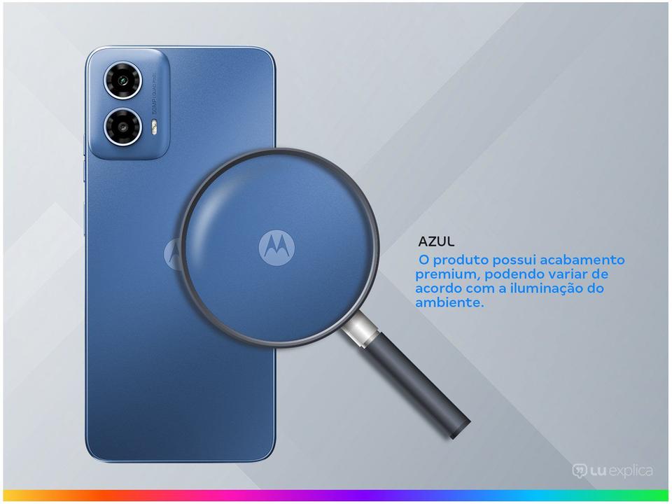 Smartphone Motorola Moto G34 128GB Preto 5G 4GB + 4GB RAM Boost 6,5" Câm. Dupla + Selfie 16MP Dual Chip - 2