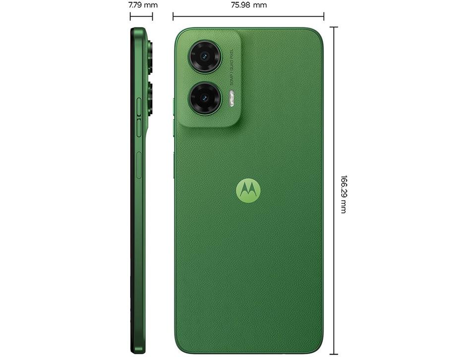 Smartphone Motorola Moto g35 128GB Verde 5G 4GB RAM+8GB Ram Boost 6,7" Câm. Dupla Selfie 16MP - 10