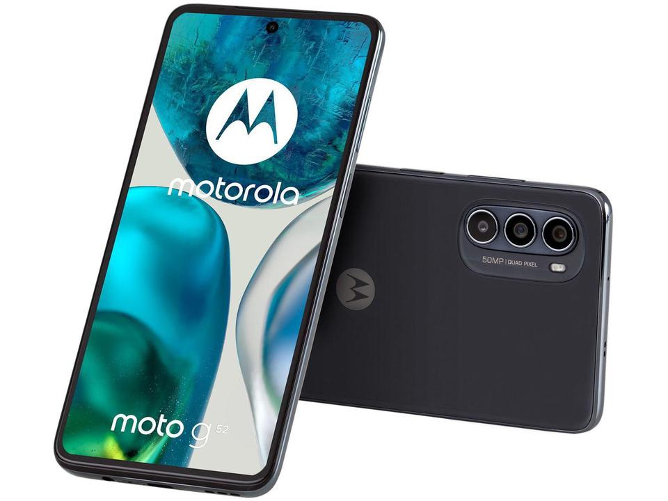 Smartphone Motorola Moto G52 128GB Preto 4G Octa-Core 4GB RAM 6,6” Câm. Tripla + Selfie 16MP - 15