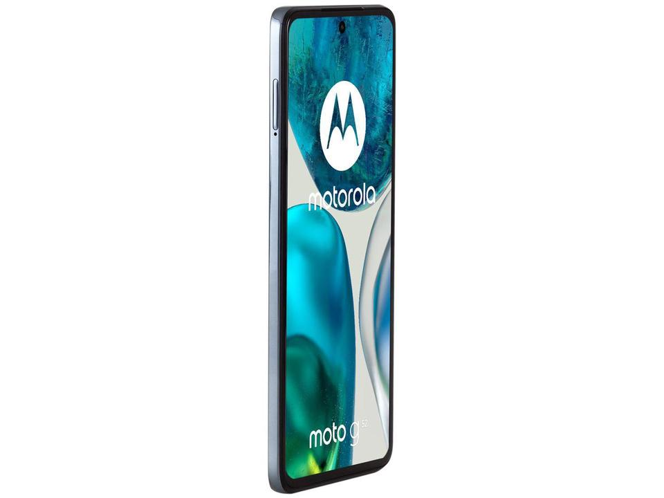 Smartphone Motorola Moto G52 128GB Preto 4G Octa-Core 4GB RAM 6,6” Câm. Tripla + Selfie 16MP - 5