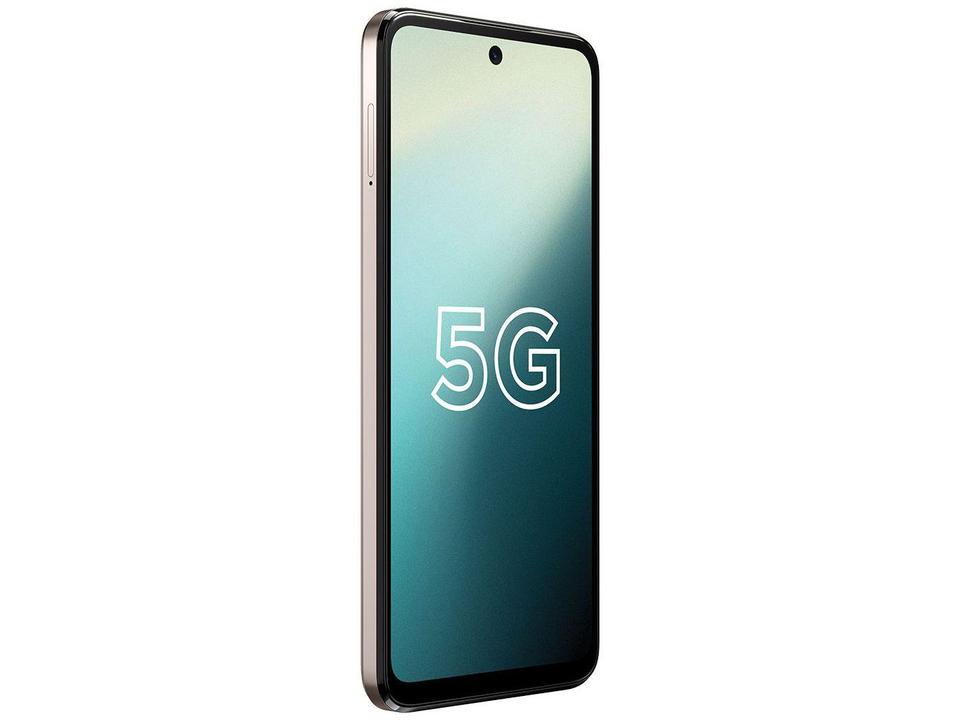 Smartphone Motorola Moto G53 128GB Rosê 5G Snapdragon 480+ Octa-Core 4GB RAM 6,5" Câm. Dupla + Selfie 8MP Dual Chip - 10