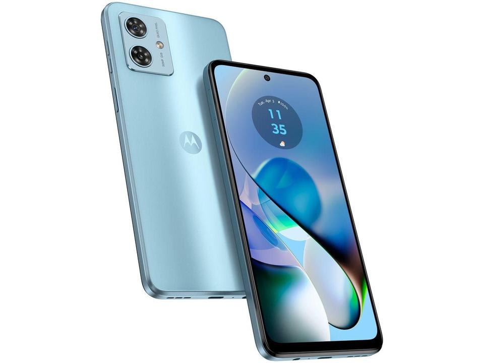 Smartphone Motorola Moto G54 128GB Azul 5G 4GB RAM 6,5" Câm. Dupla + Selfie 16MP Dual Chip - 14
