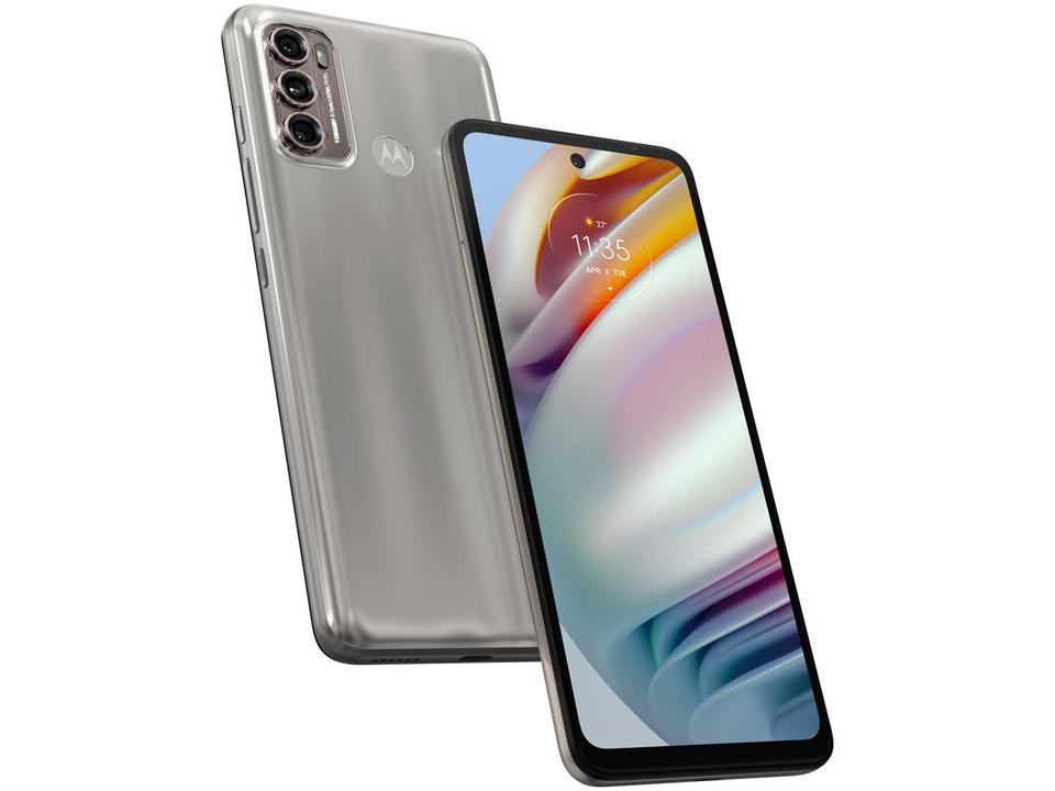 Smartphone Motorola Moto G60 128GB Champagne 4G 6GB RAM Tela 6,8” Câm. Tripla + Selfie 32MP - 14