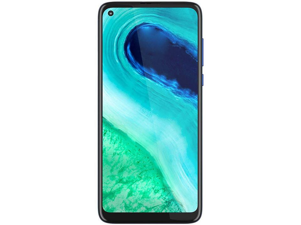 Smartphone Motorola Moto G8 64GB Azul Capri 4G 4GB RAM Tela 6,4” Câm. Tripla + Câm. Selfie 8MP - 4