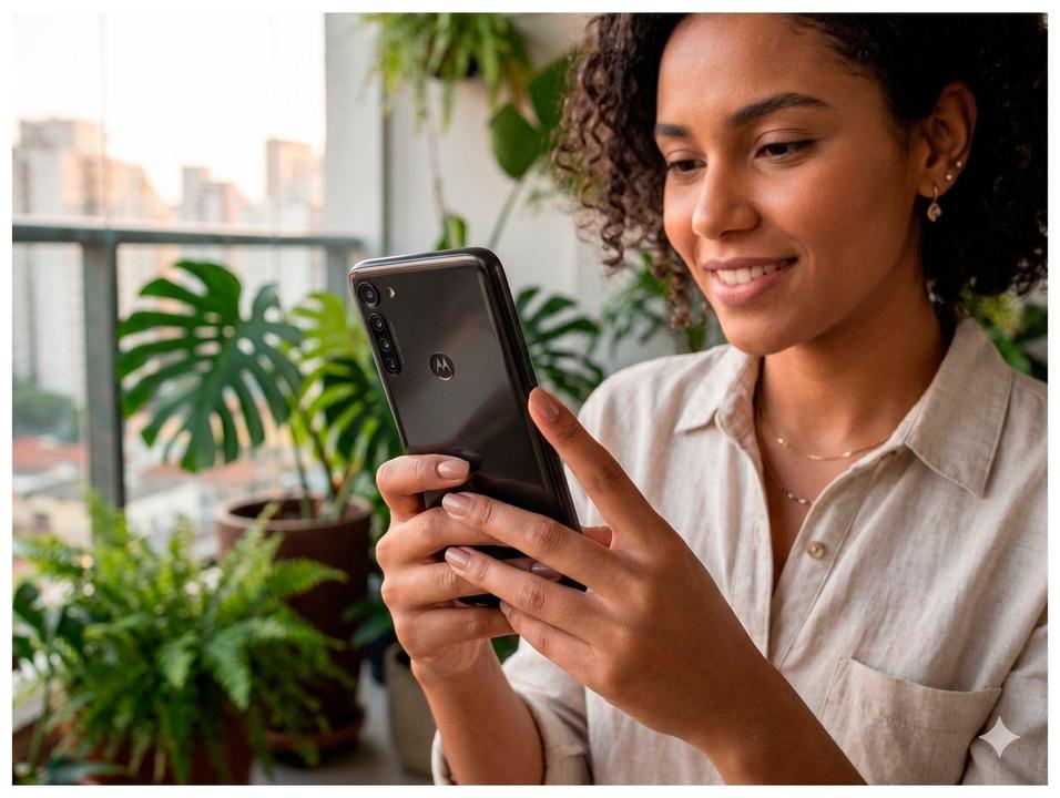 Smartphone Motorola Moto G8 Power 64GB Preto - 1