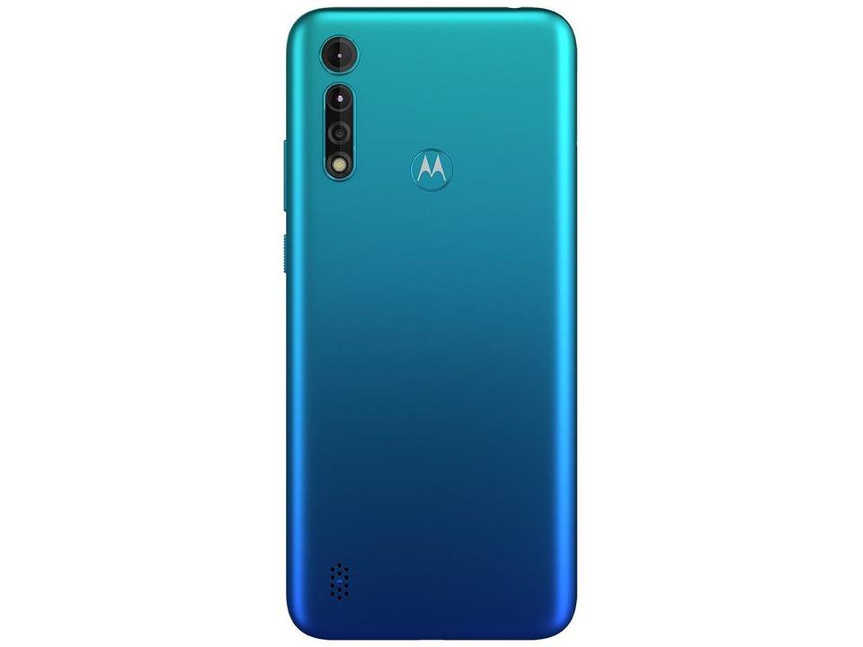 Smartphone Motorola Moto G8 Power Lite 64GB Aqua 4G Octa-Core 4GB RAM 6,5” Câm. Tripla + Selfie 8M - 9