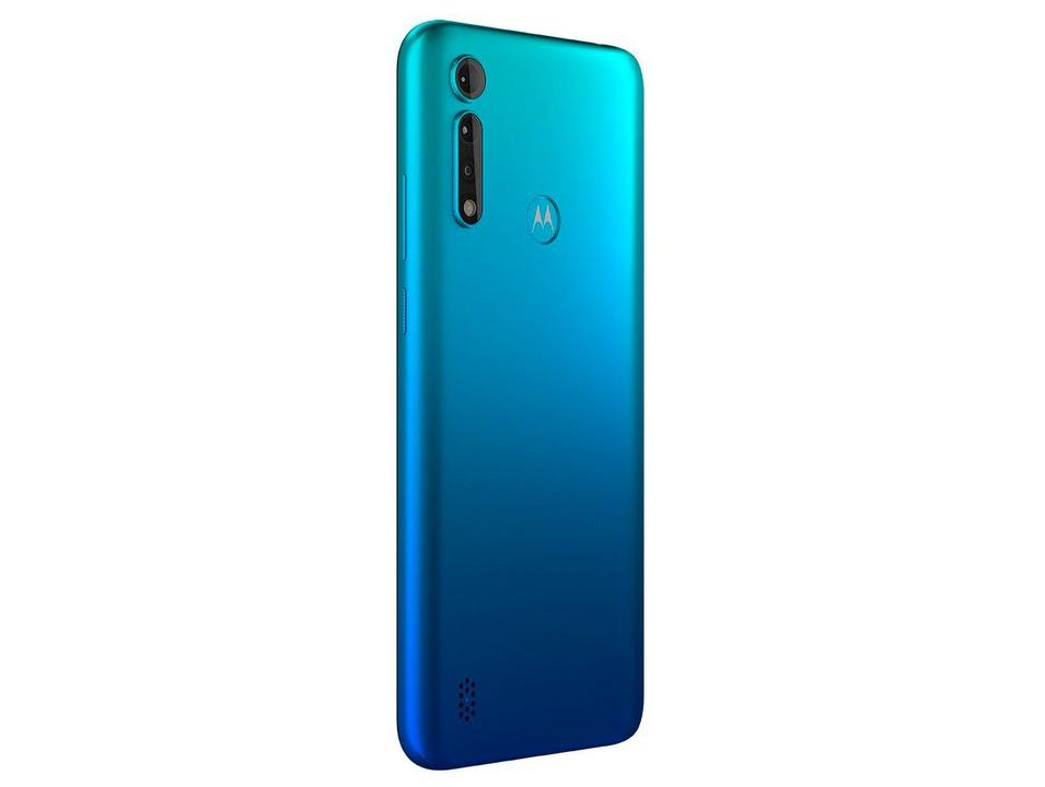 Smartphone Motorola Moto G8 Power Lite 64GB Aqua 4G Octa-Core 4GB RAM 6,5” Câm. Tripla + Selfie 8M - 12