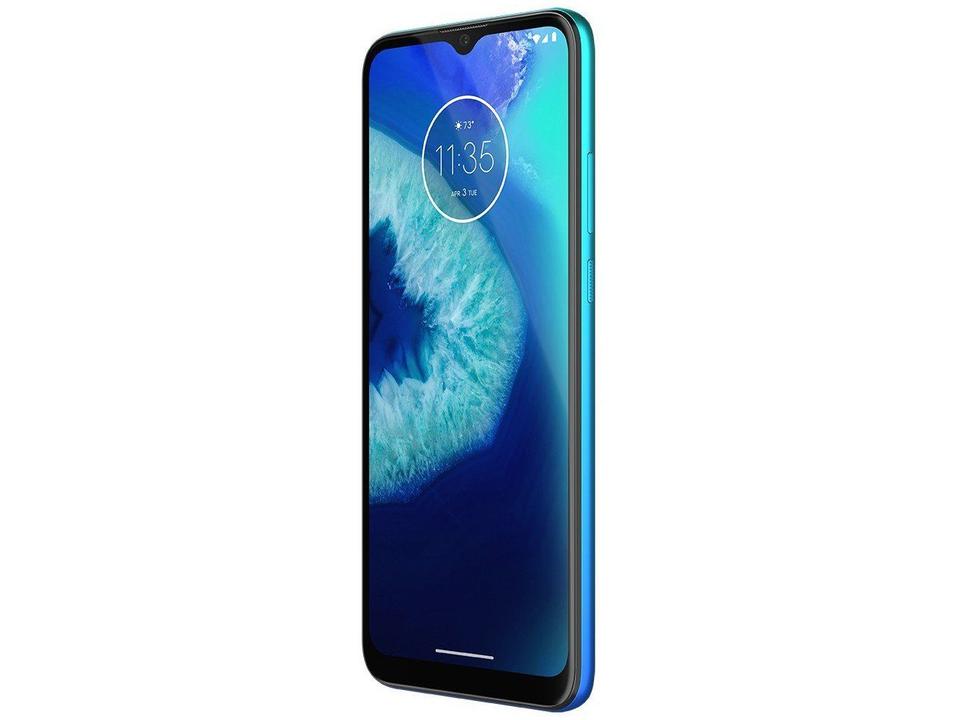 Smartphone Motorola Moto G8 Power Lite 64GB Aqua 4G Octa-Core 4GB RAM 6,5” Câm. Tripla + Selfie 8M - 4