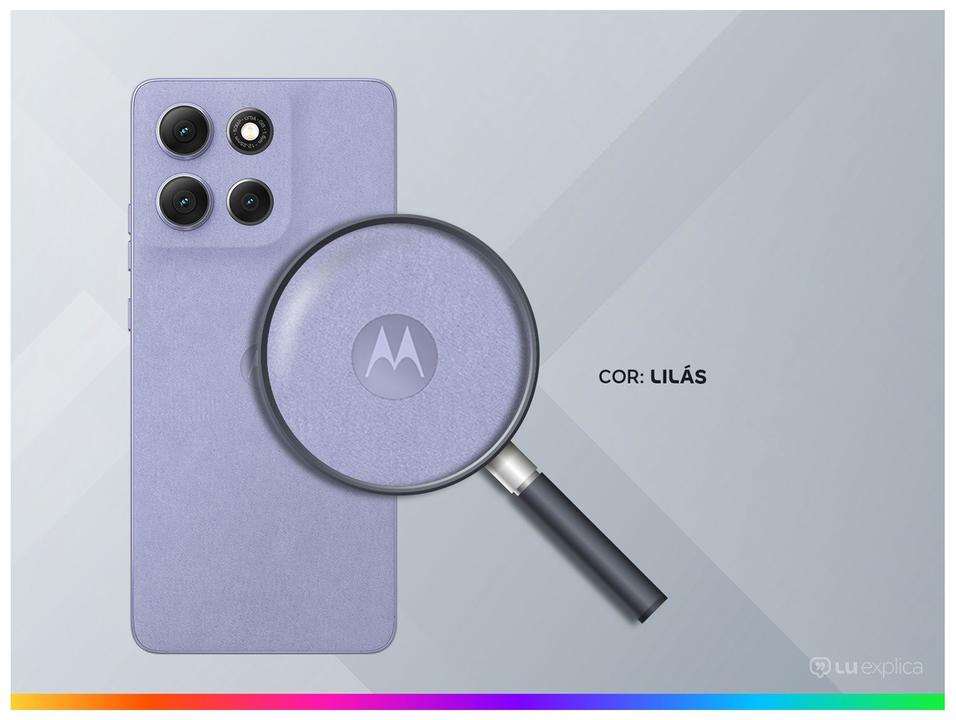 Smartphone Motorola Moto g86 512GB 5G 8GB RAM Lilás 6,7" Câm. Dupla + Selfie 32MP - 2