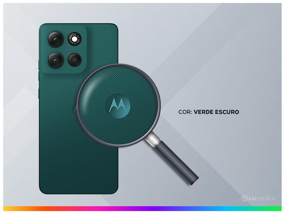 Smartphone Motorola Moto g86 512GB 5G 8GB RAM Verde Escuro 6,7" Câm. Dupla + Selfie 32MP - 2