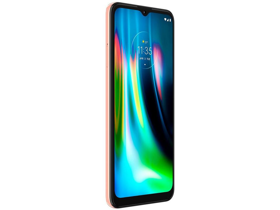 Smartphone Motorola Moto G9 Play 64GB Rosa Quartzo - 4G Octa-Core 4GB RAM 6,5” Câm. Tripla + Selfie 8MP - 6