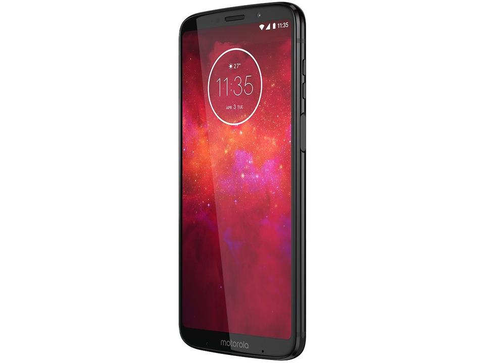 Smartphone Motorola Moto Z3 Play 128GB Ônix 4G - 1