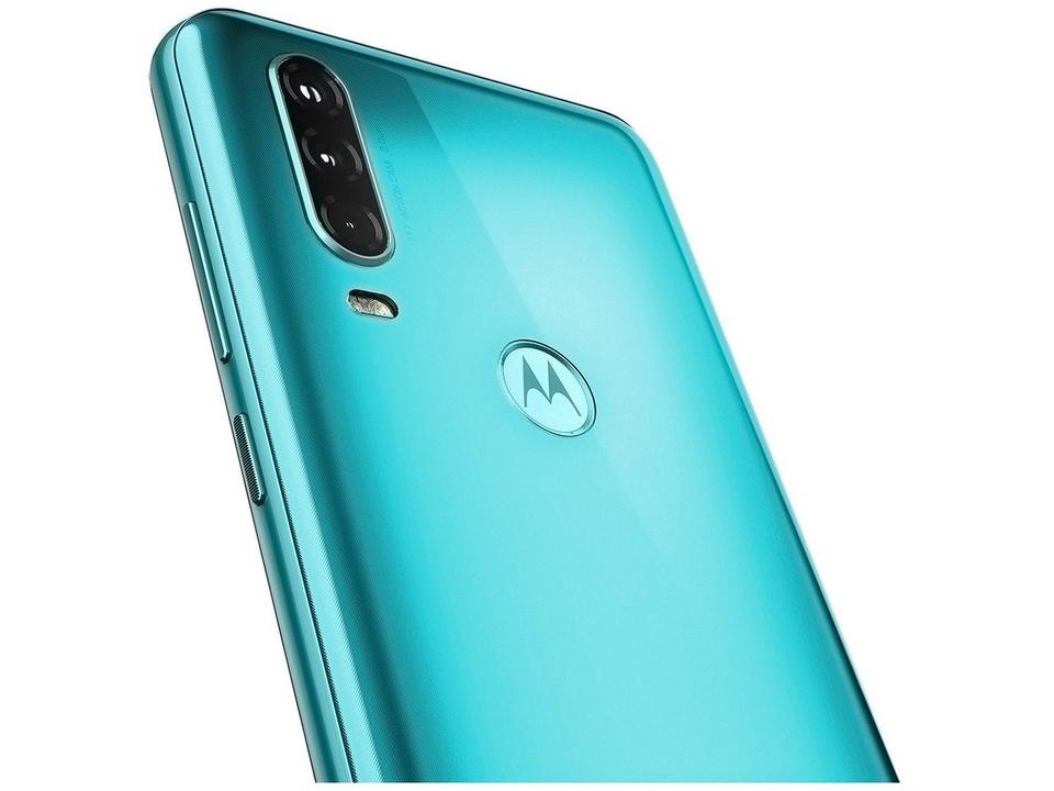 Smartphone Motorola One Action 128GB Aqua Marine - 14