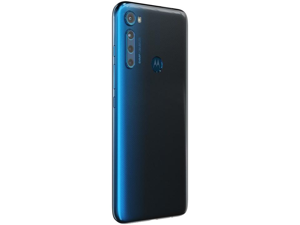 Smartphone Motorola One Fusion+ 128GB Azul Índigo - 11