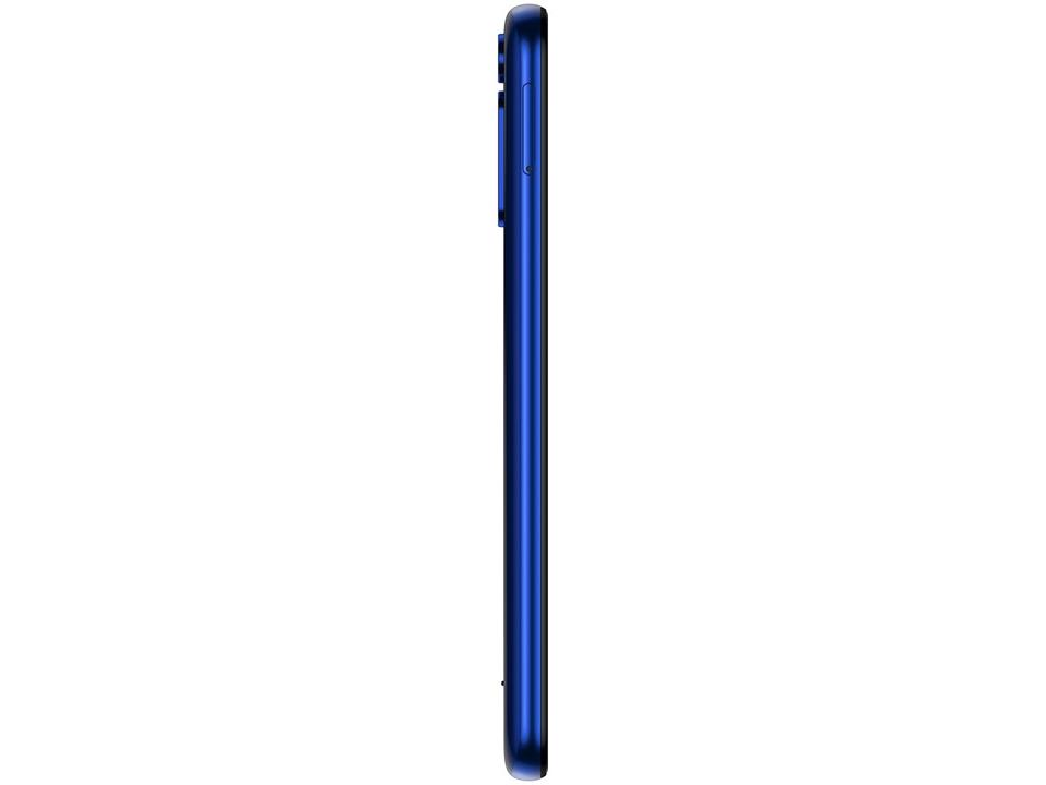Smartphone Motorola One Fusion 64GB Azul Safira - 4G 4GB RAM Tela 6,5” Câm. Quádrupla + Selfie 8MP - 7