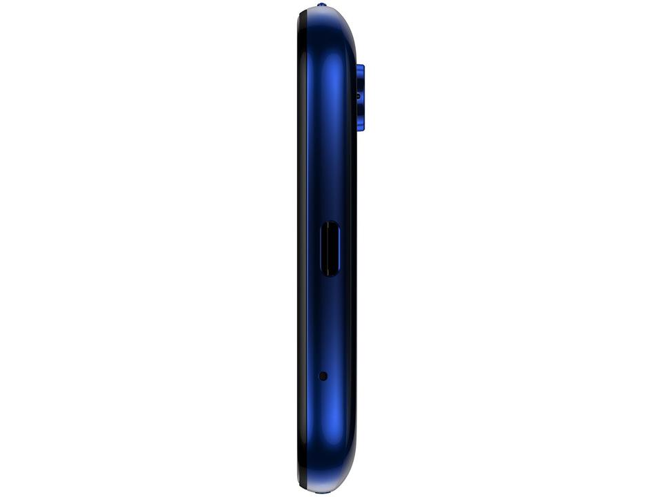 Smartphone Motorola One Fusion 64GB Azul Safira - 4G 4GB RAM Tela 6,5” Câm. Quádrupla + Selfie 8MP - 12