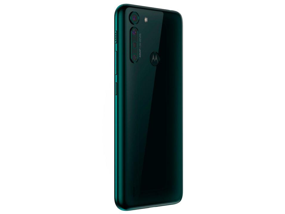 Smartphone Motorola One Fusion 64GB Verde - Esmeralda 4G 4GB RAM Tela 6,5” Câm. Quádrupl - 12