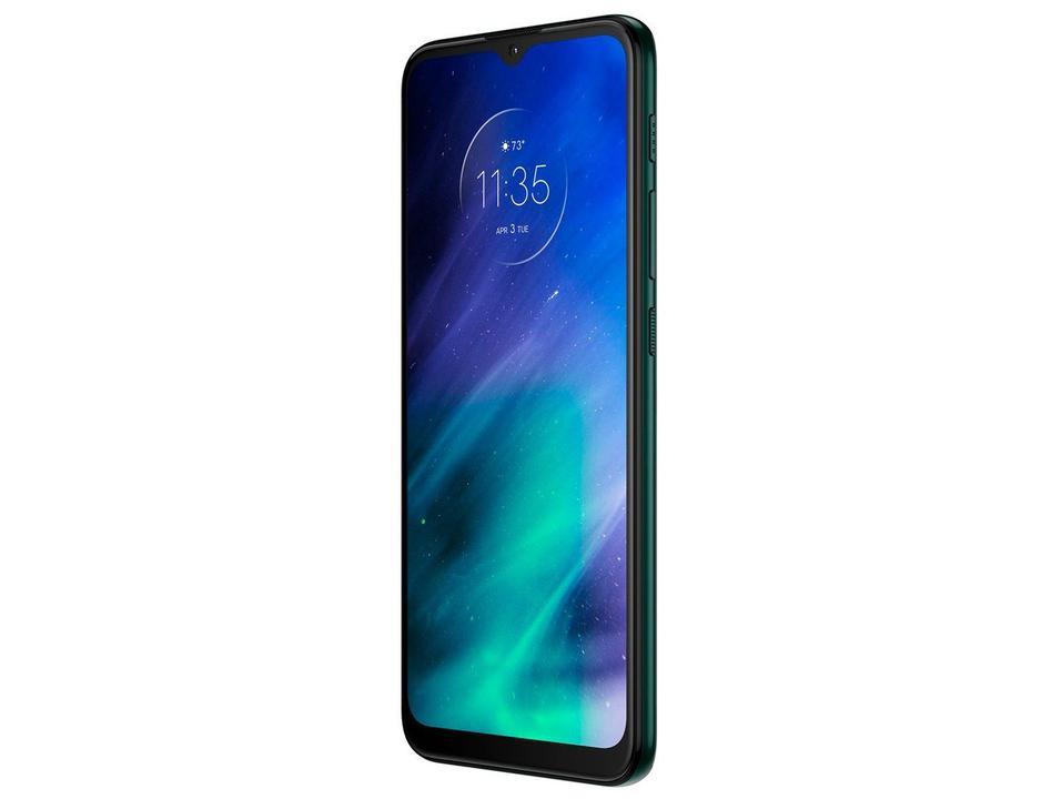 Smartphone Motorola One Fusion 64GB Verde - Esmeralda 4G 4GB RAM Tela 6,5” Câm. Quádrupl - 6