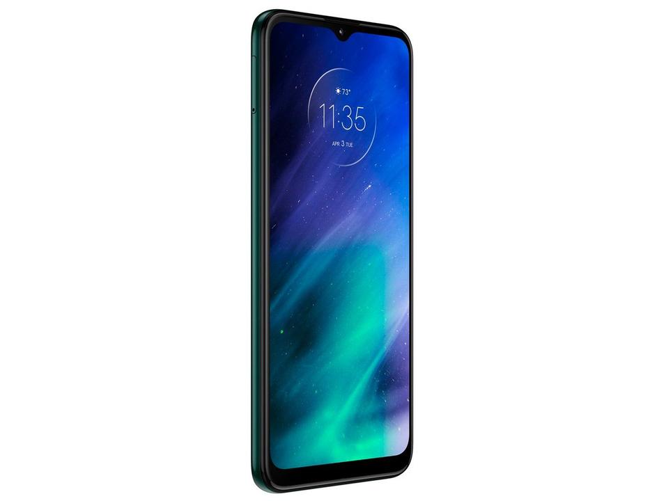 Smartphone Motorola One Fusion 64GB Verde - Esmeralda 4G 4GB RAM Tela 6,5” Câm. Quádrupl - 8