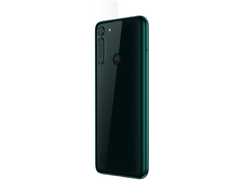 Smartphone Motorola One Fusion 64GB Verde - Esmeralda 4G 4GB RAM Tela 6,5” Câm. Quádrupla - 8