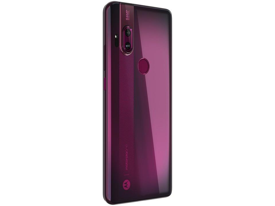 Smartphone Motorola One Hyper 128GB Rosa Boreal - 4G 4GB RAM 6,5” Câm. Dupla + Câm Selfie 32M - 19