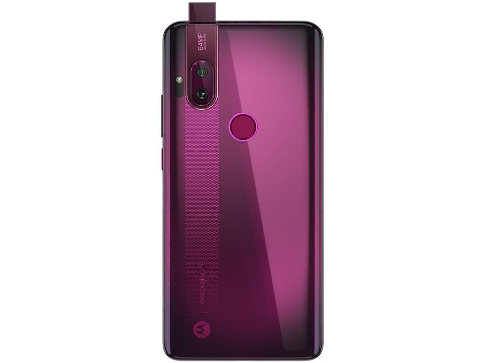 Smartphone Motorola One Hyper 128GB Rosa Boreal - 4G 4GB RAM 6,5” Câm. Dupla + Câm Selfie 32MP - 9