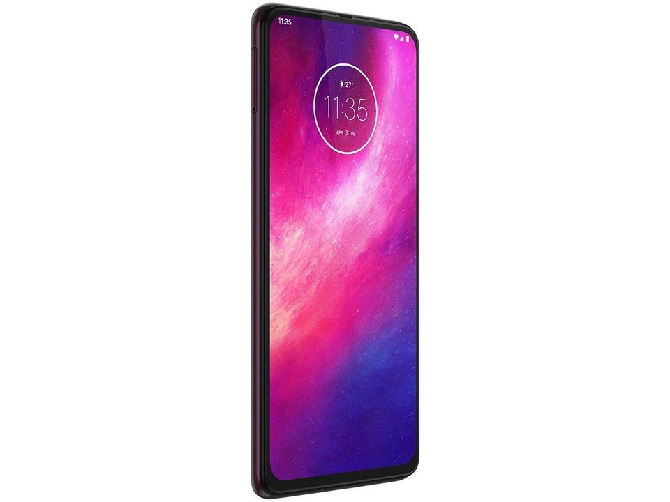 Smartphone Motorola One Hyper 128GB Rosa Boreal - 4G 4GB RAM 6,5” Câm. Dupla + Câm Selfie 32MP - 15