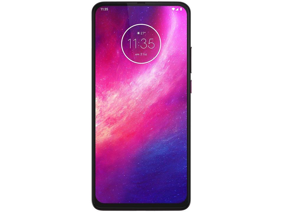 Smartphone Motorola One Hyper 128GB Rosa Boreal - 4G 4GB RAM 6,5” Câm. Dupla + Câm Selfie 32MP - 14