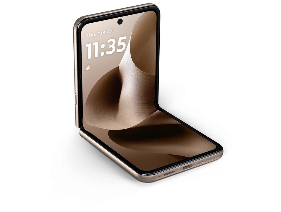 Smartphone Motorola Razr 60 Ultra 1TB Madeira 5G 32GB RAM 7" Câm. Dupla + Selfie 50MP - 6