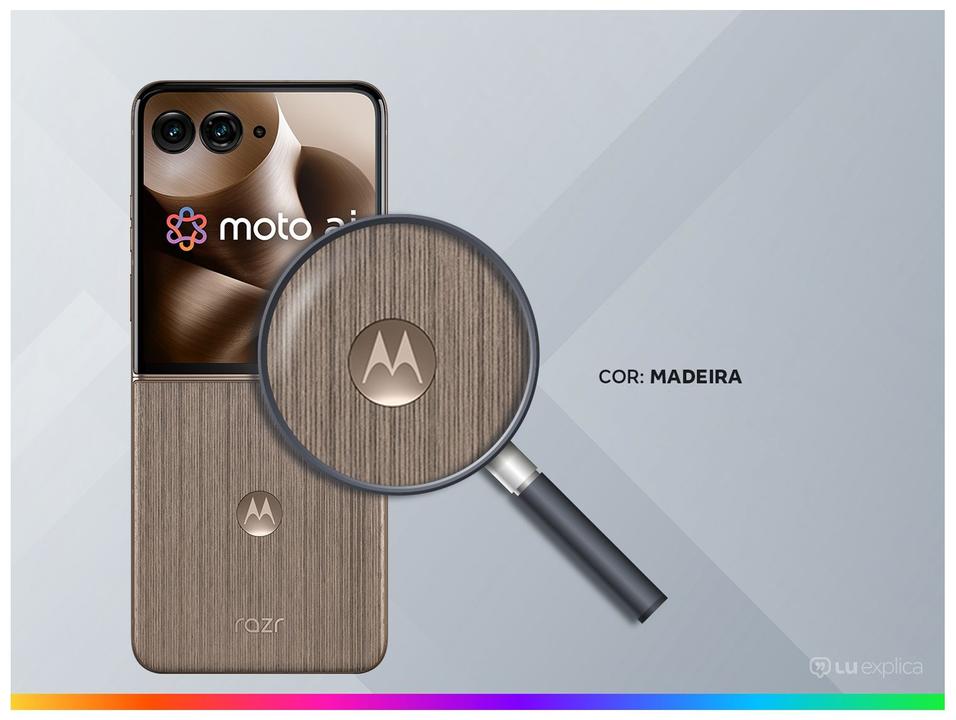 Smartphone Motorola Razr 60 Ultra 1TB Madeira 5G 32GB RAM 7" Câm. Dupla + Selfie 50MP - 2